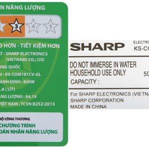 Noi Com Dien Tu Sharp Ks Com181cv Gl 13 Org